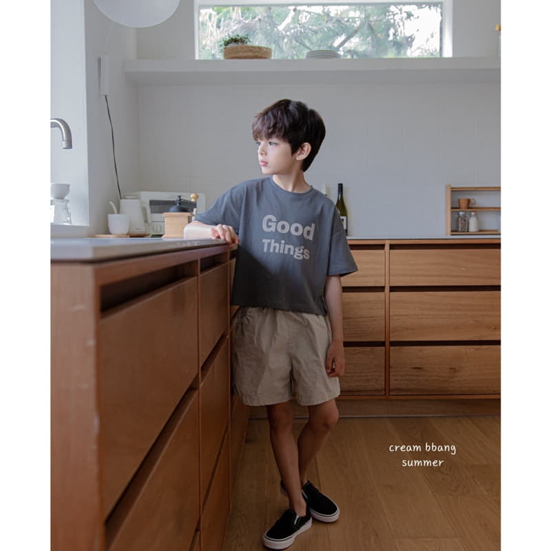 Cream Bbang - Korean Children Fashion - #kidzfashiontrend - Good Thinks Tee - 4