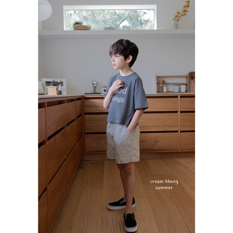 Cream Bbang - Korean Children Fashion - #childofig - Good Thinks Tee - 12