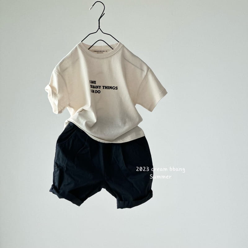 Cream Bbang - Korean Children Fashion - #discoveringself - I Can Do Tee - 12