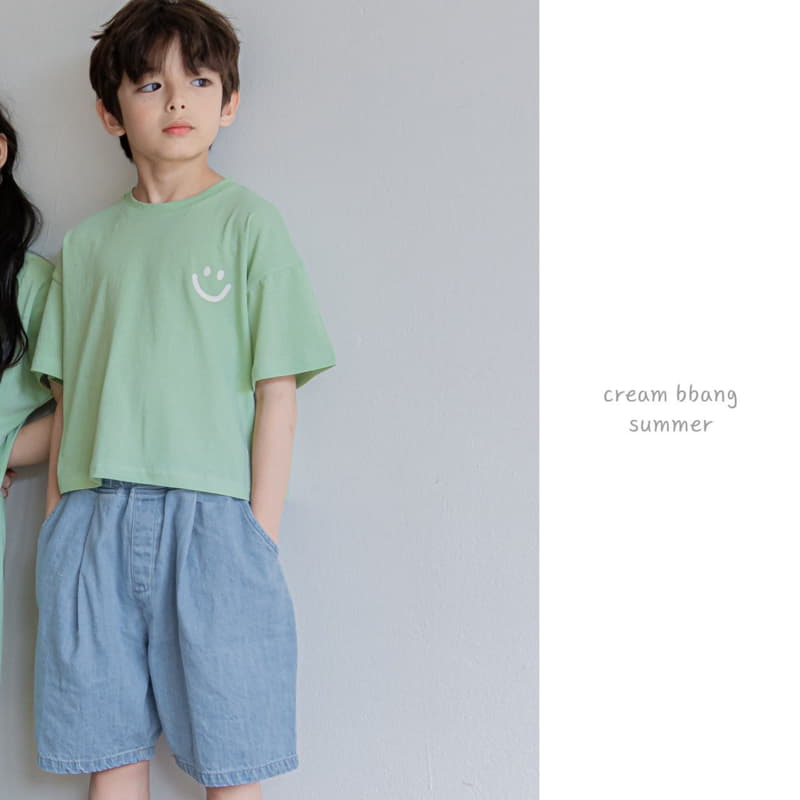 Cream Bbang - Korean Children Fashion - #kidzfashiontrend - Wrinkle Shorts - 2