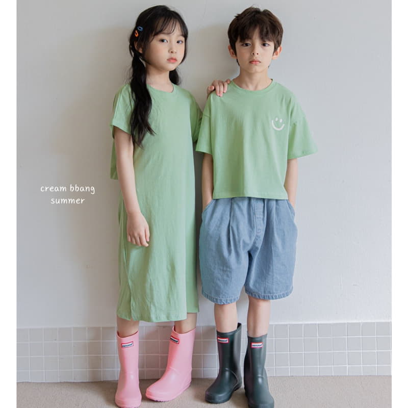 Cream Bbang - Korean Children Fashion - #Kfashion4kids - Wrinkle Shorts - 4