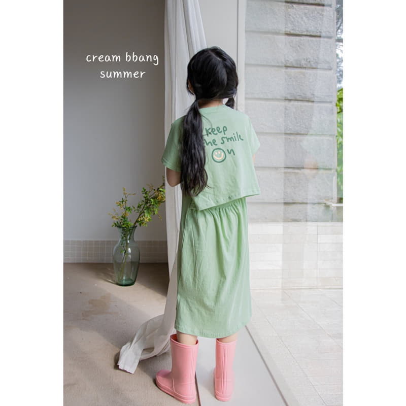 Cream Bbang - Korean Children Fashion - #minifashionista - Keep One-piece