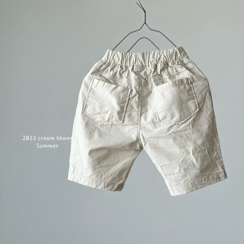 Cream Bbang - Korean Children Fashion - #minifashionista - Linen Shorts - 5