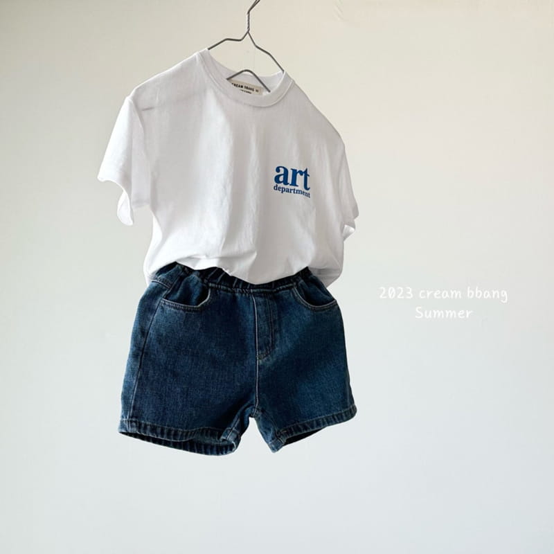 Cream Bbang - Korean Children Fashion - #stylishchildhood - Art Tee - 10