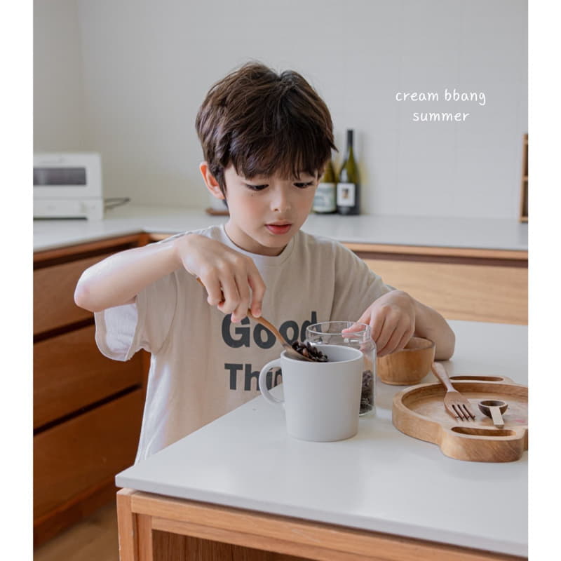 Cream Bbang - Korean Children Fashion - #todddlerfashion - Good Thinks Tee - 9