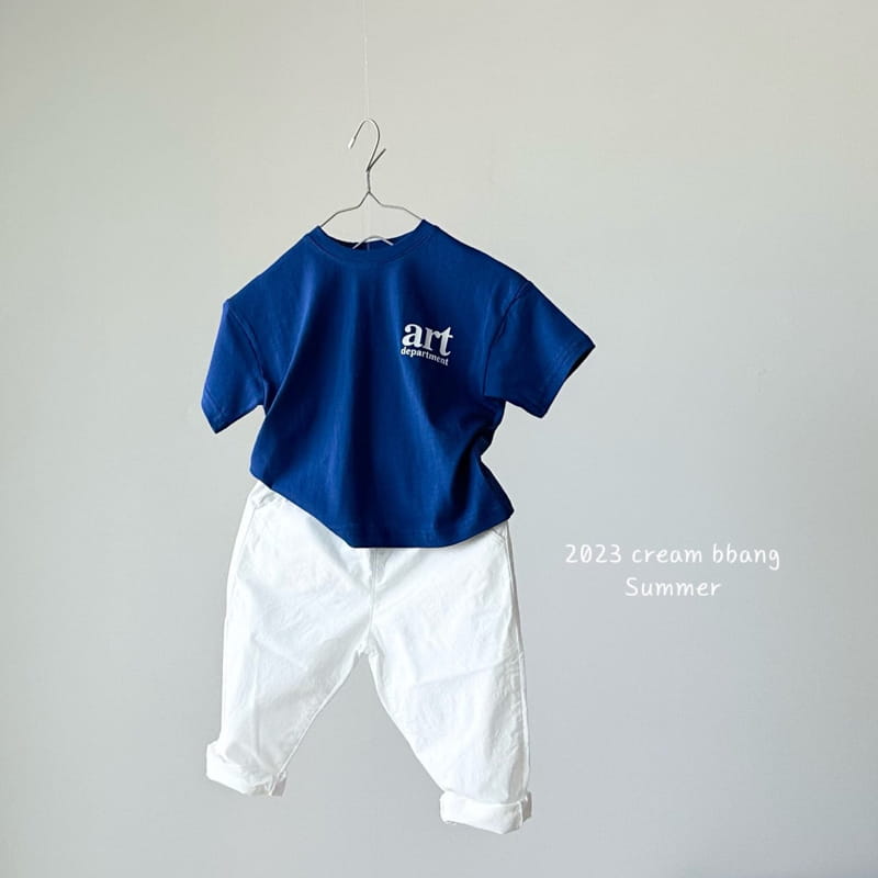 Cream Bbang - Korean Children Fashion - #todddlerfashion - Art Tee - 8