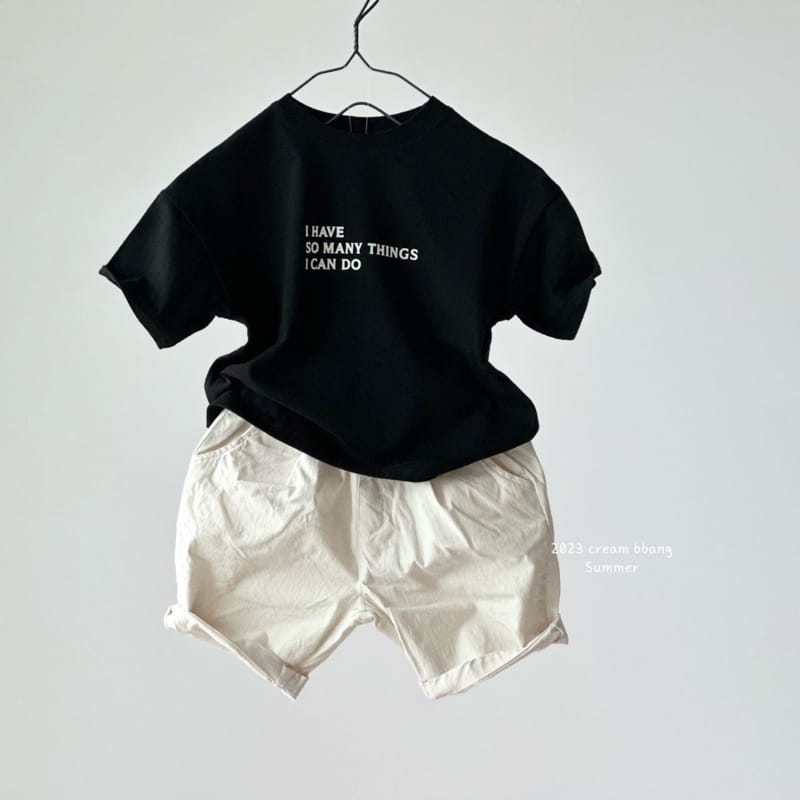 Cream Bbang - Korean Children Fashion - #toddlerclothing - Linen Shorts - 8