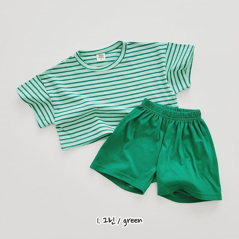 Daily Daily - Korean Children Fashion - #minifashionista - Saint Crpo Top Bottom Set