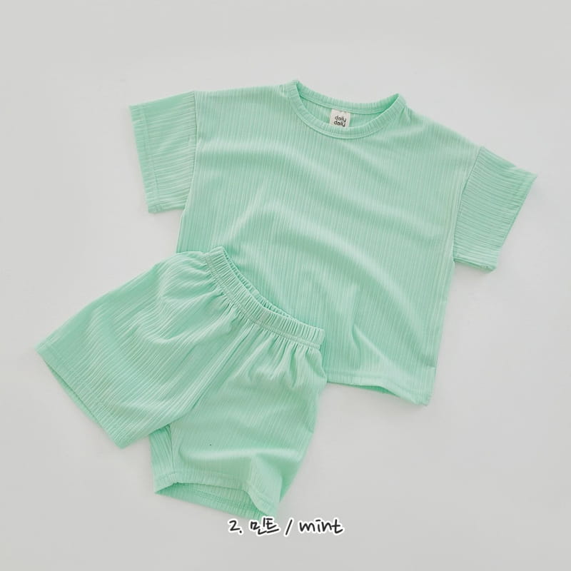 Daily Daily - Korean Children Fashion - #minifashionista - Nobi Top Bottom Set - 4