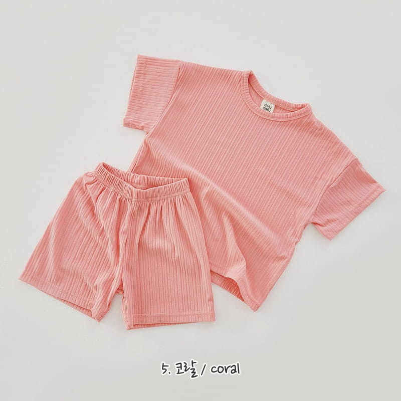 Daily Daily - Korean Children Fashion - #stylishchildhood - Nobi Top Bottom Set - 7