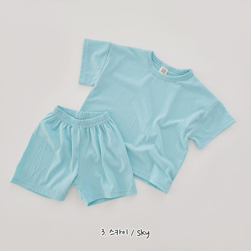 Daily Daily - Korean Children Fashion - #todddlerfashion - Nobi Top Bottom Set - 5