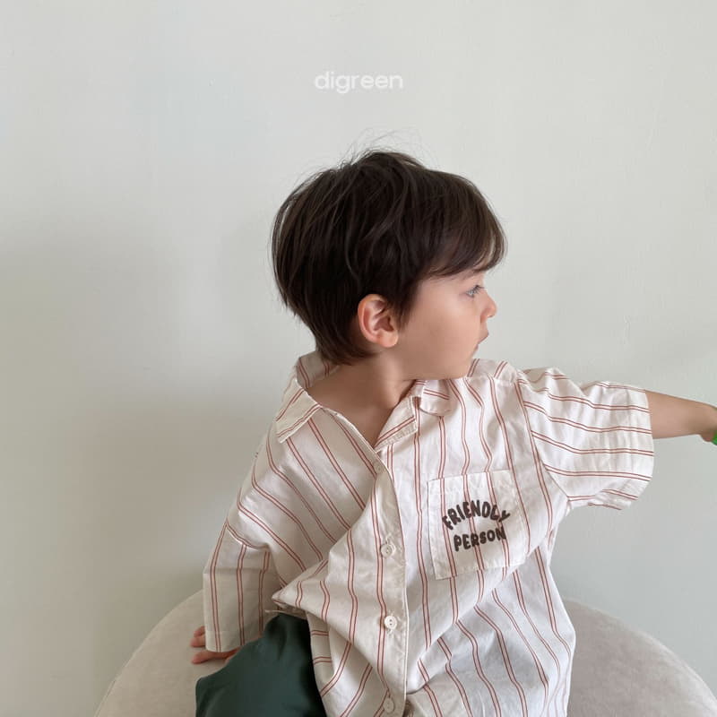 Digreen - Korean Children Fashion - #Kfashion4kids - Frienly Shirt