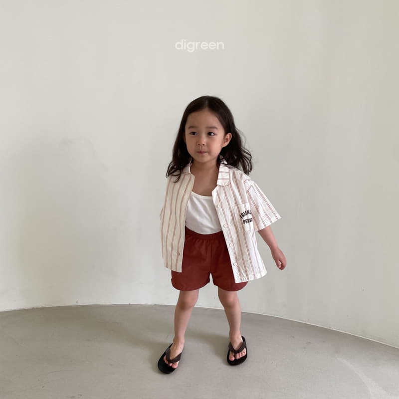 Digreen - Korean Children Fashion - #kidsshorts - Eyelet Swim Shorts - 11