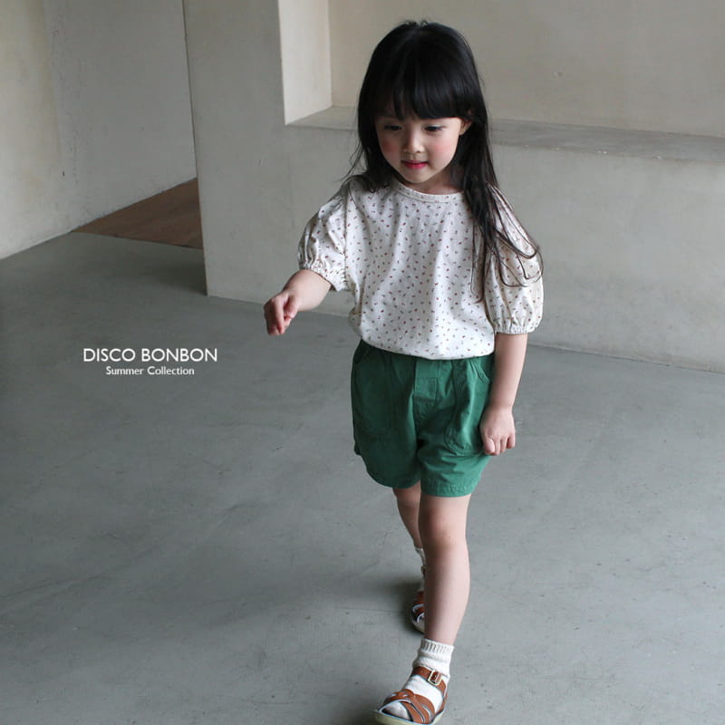 Disco Bonbon - Korean Children Fashion - #childofig - Cute Puff Tee - 7