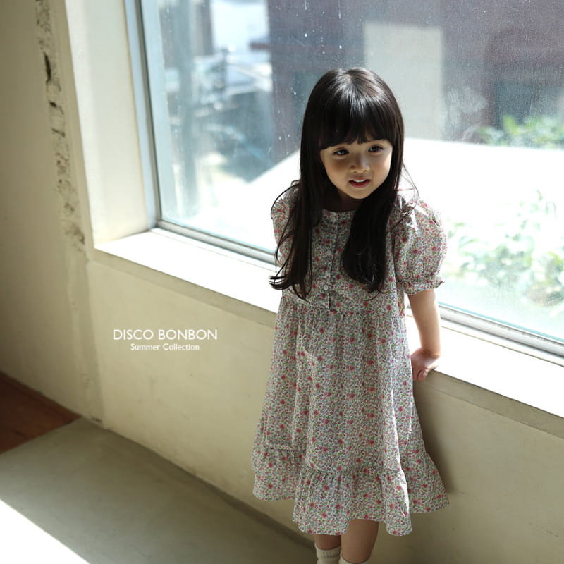 Disco Bonbon - Korean Children Fashion - #prettylittlegirls - Lovely One-piece - 4