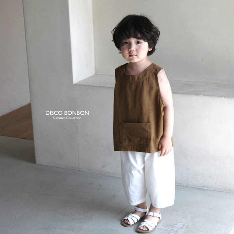 Disco Bonbon - Korean Children Fashion - #childofig - Kangaroo Vest - 2