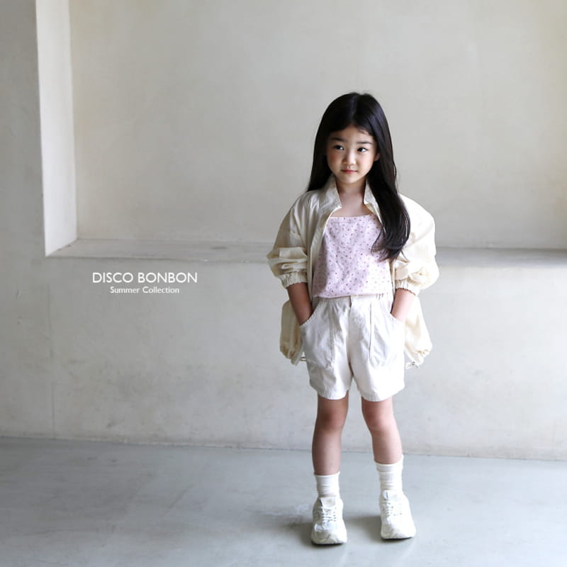 Disco Bonbon - Korean Children Fashion - #childofig - Flower Sleeveless - 10