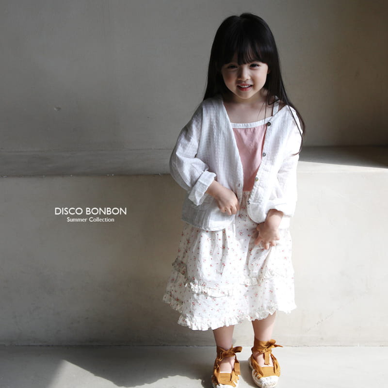 Disco Bonbon - Korean Children Fashion - #childrensboutique - Pastel Sleeveless - 7