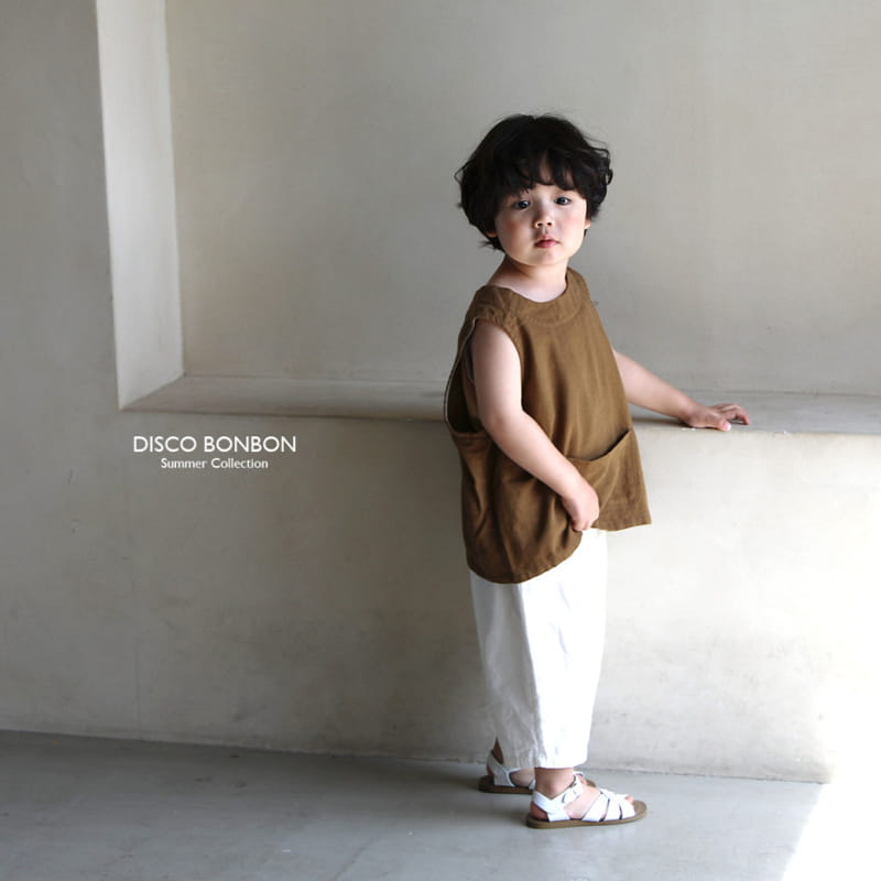 Disco Bonbon - Korean Children Fashion - #childofig - Kangaroo Vest - 4