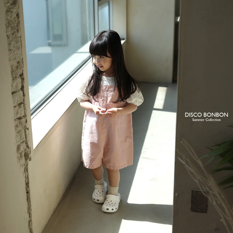 Disco Bonbon - Korean Children Fashion - #childrensboutique - Cool Dungarees Shorts - 3