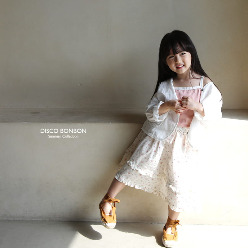 Disco Bonbon - Korean Children Fashion - #designkidswear - Pastel Sleeveless - 8