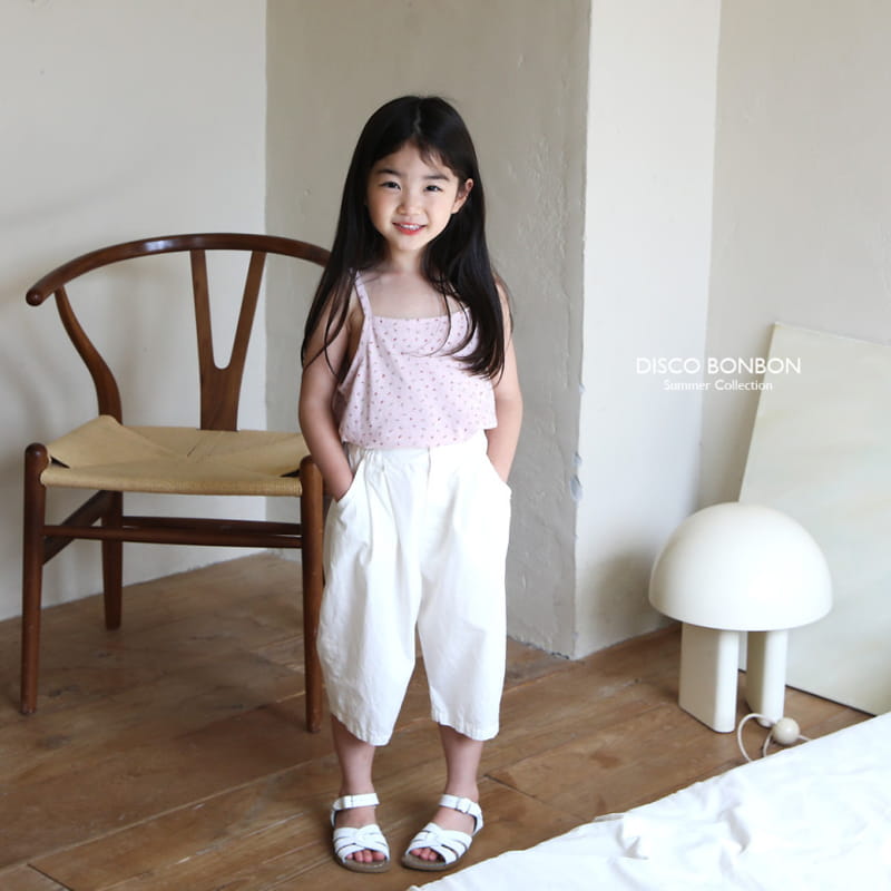 Disco Bonbon - Korean Children Fashion - #designkidswear - Flower Sleeveless - 12