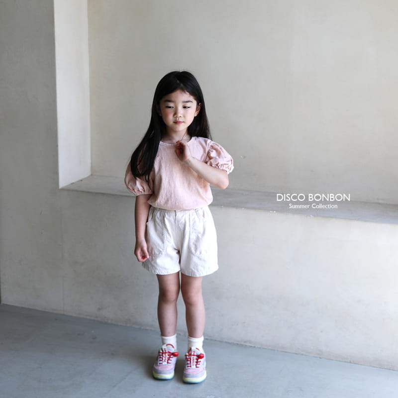 Disco Bonbon - Korean Children Fashion - #discoveringself - Cute Puff Tee - 11