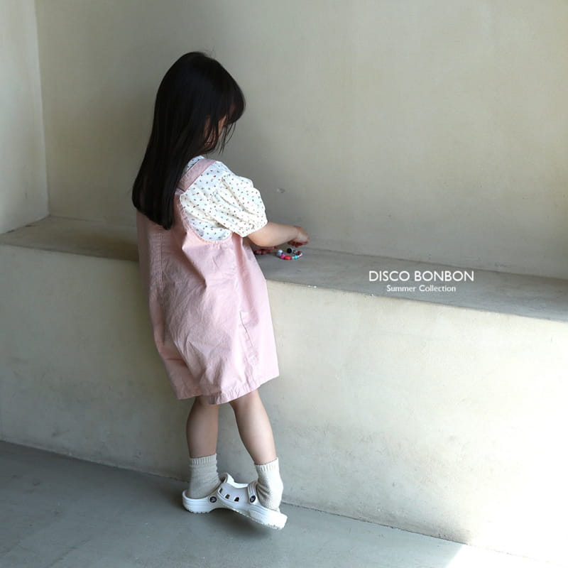 Disco Bonbon - Korean Children Fashion - #discoveringself - Cool Dungarees Shorts - 5