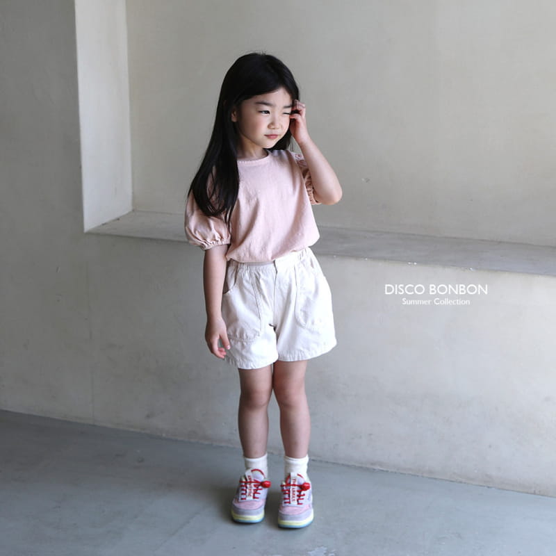 Disco Bonbon - Korean Children Fashion - #fashionkids - Cute Puff Tee - 12