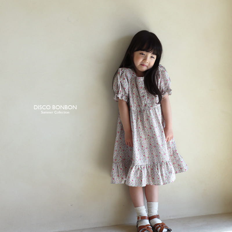 Disco Bonbon - Korean Children Fashion - #fashionkids - Lovely One-piece - 9