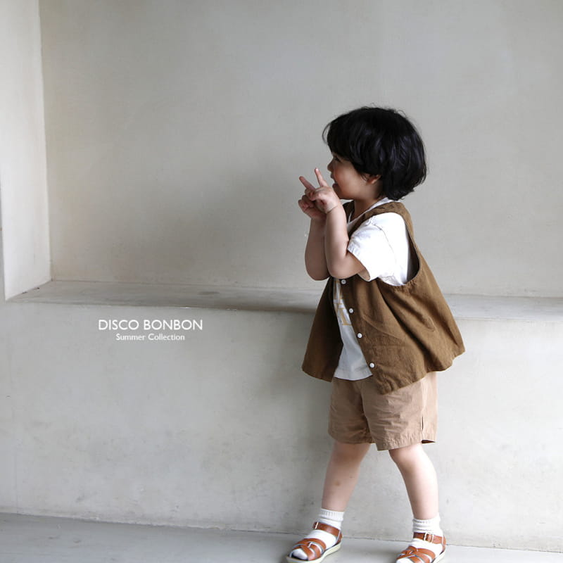 Disco Bonbon - Korean Children Fashion - #littlefashionista - Kangaroo Vest - 12