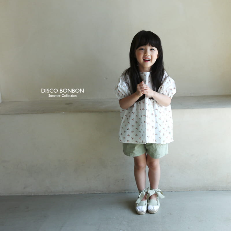 Disco Bonbon - Korean Children Fashion - #magicofchildhood - White Balloon Blouse - 8