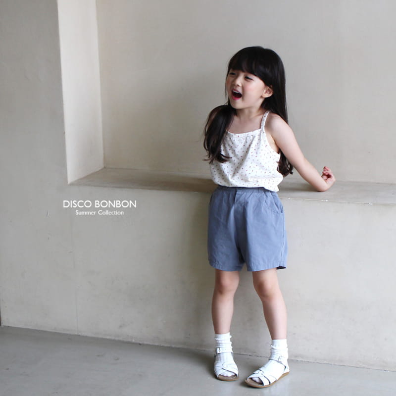 Disco Bonbon - Korean Children Fashion - #littlefashionista - Flower Sleeveless - 4