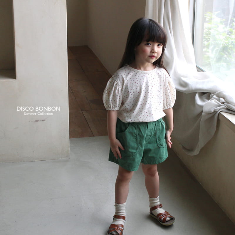 Disco Bonbon - Korean Children Fashion - #minifashionista - Cute Puff Tee - 5