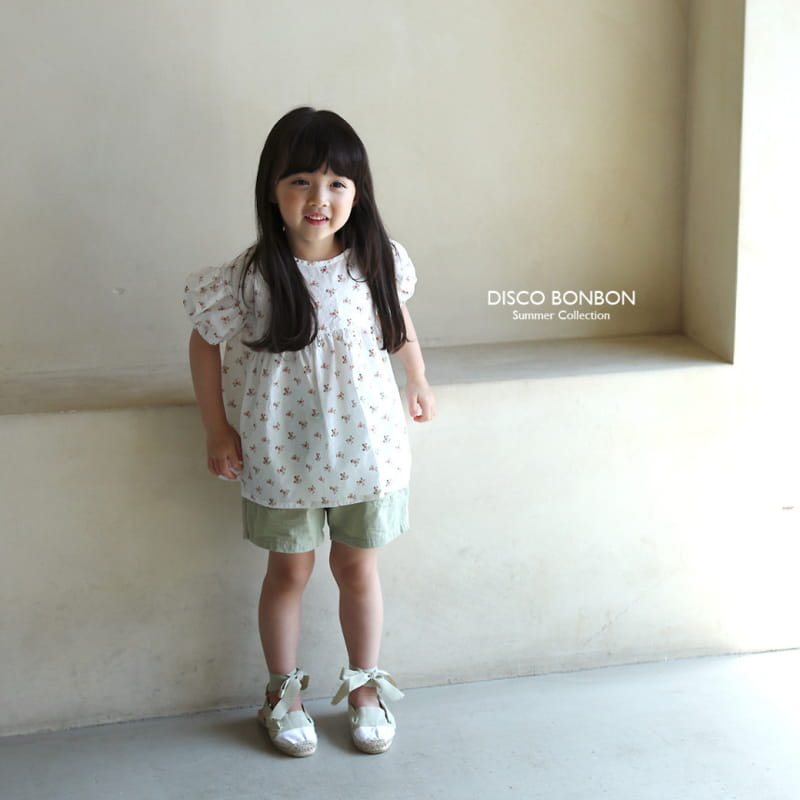 Disco Bonbon - Korean Children Fashion - #prettylittlegirls - White Balloon Blouse - 10