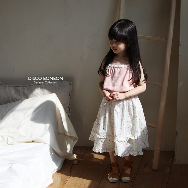 Disco Bonbon - Korean Children Fashion - #stylishchildhood - Pastel Sleeveless - 5