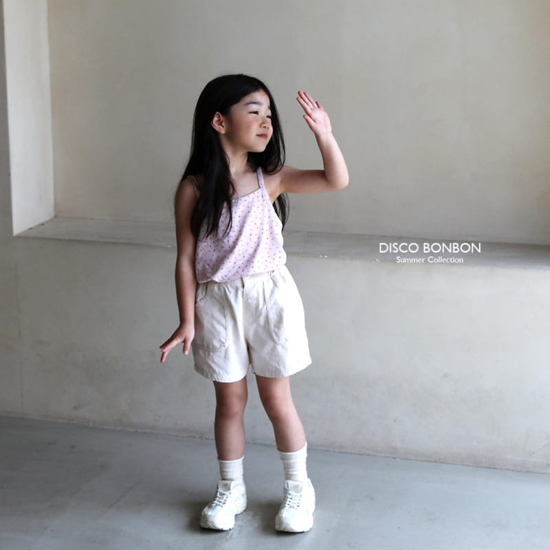 Disco Bonbon - Korean Children Fashion - #stylishchildhood - Flower Sleeveless - 9