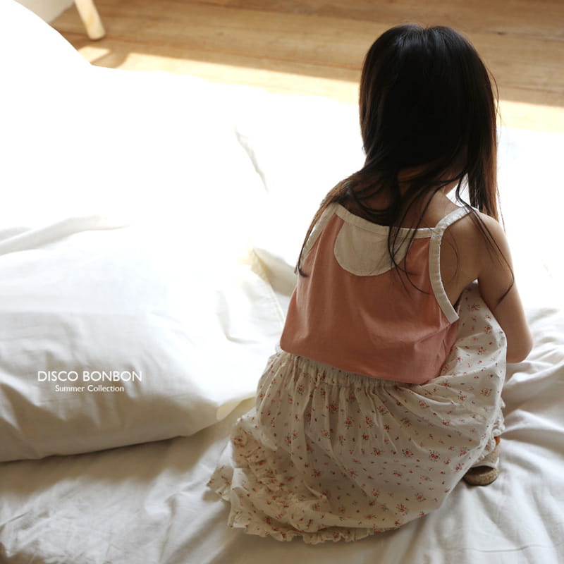 Disco Bonbon - Korean Children Fashion - #todddlerfashion - Pastel Sleeveless - 3