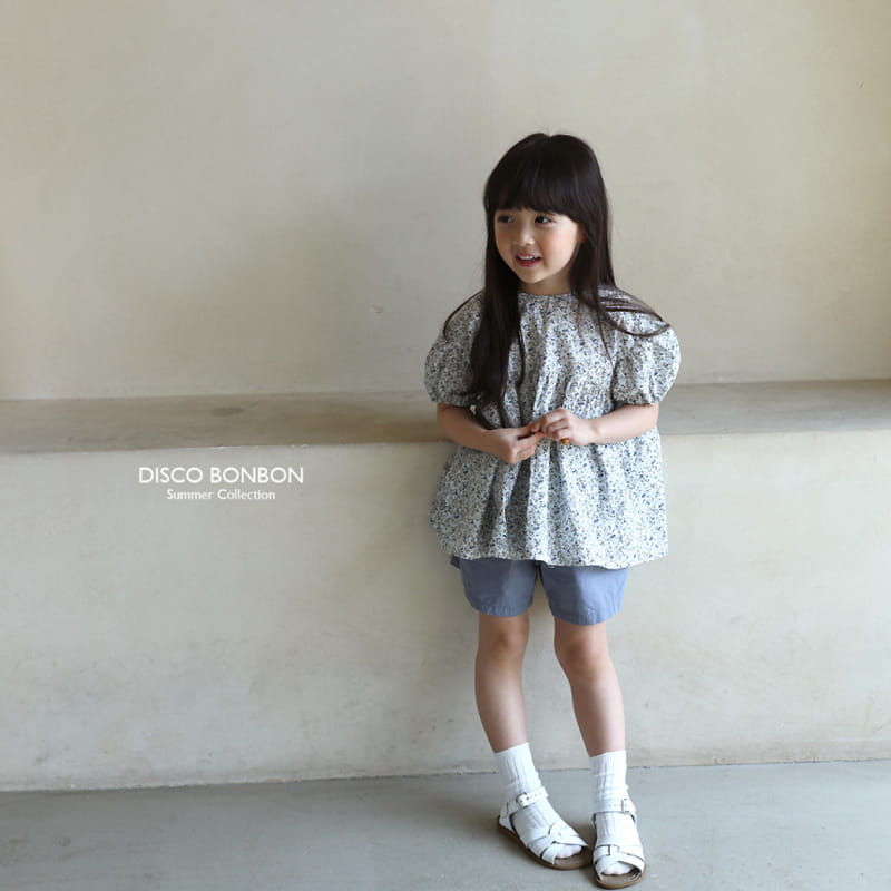 Disco Bonbon - Korean Children Fashion - #todddlerfashion - Small Balloon Blouse - 12