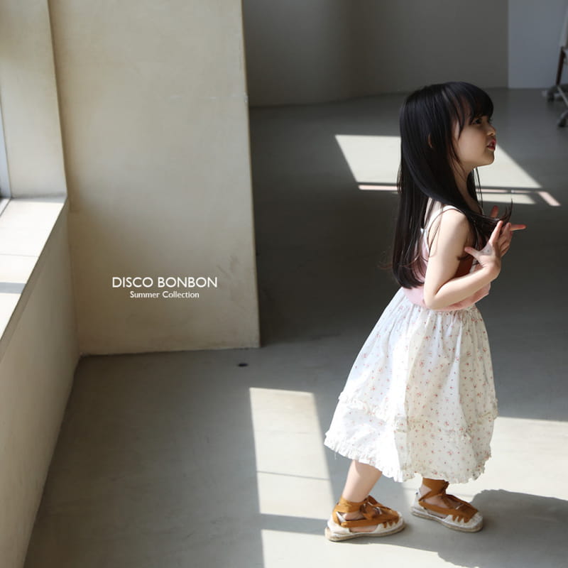 Disco Bonbon - Korean Children Fashion - #todddlerfashion - Pastel Sleeveless - 4