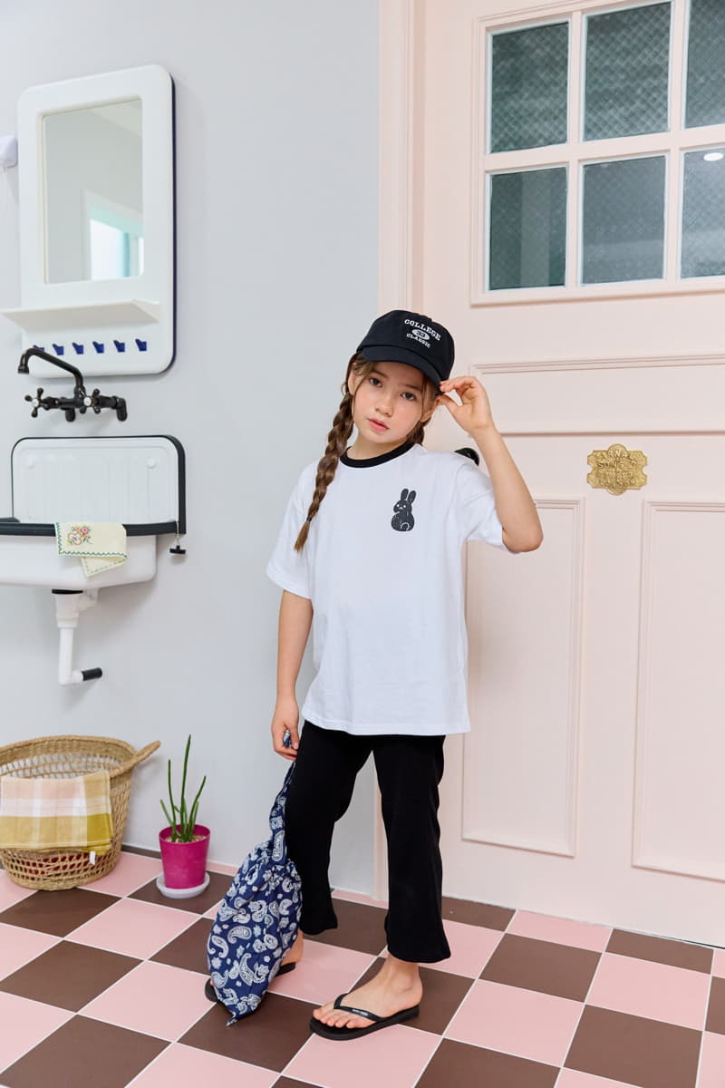 Dore Dore - Korean Children Fashion - #Kfashion4kids - Three Rabbit Tee - 7