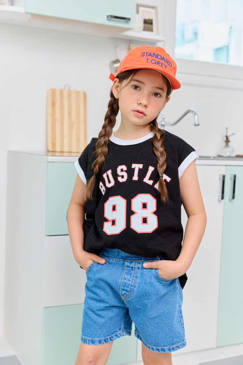 Dore Dore - Korean Children Fashion - #Kfashion4kids - 98 Sleeveless Tee - 5