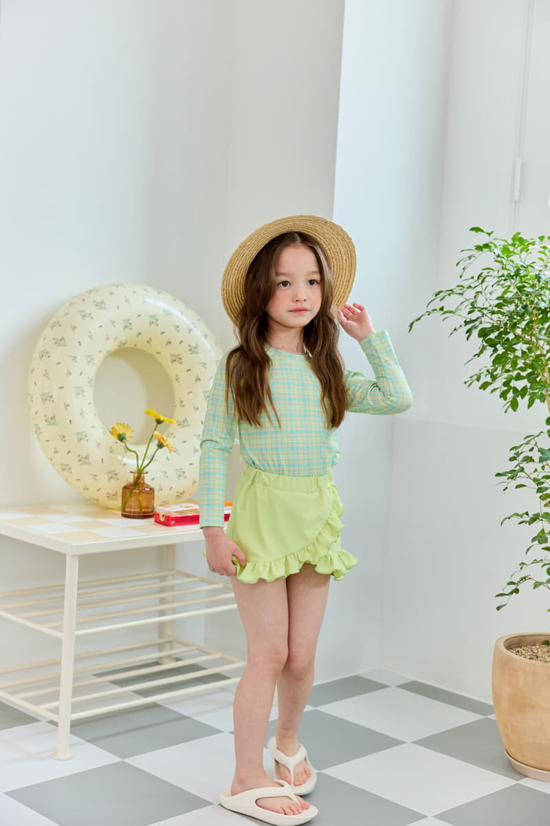 Dore Dore - Korean Children Fashion - #childofig - Frill wAter Skirt - 3