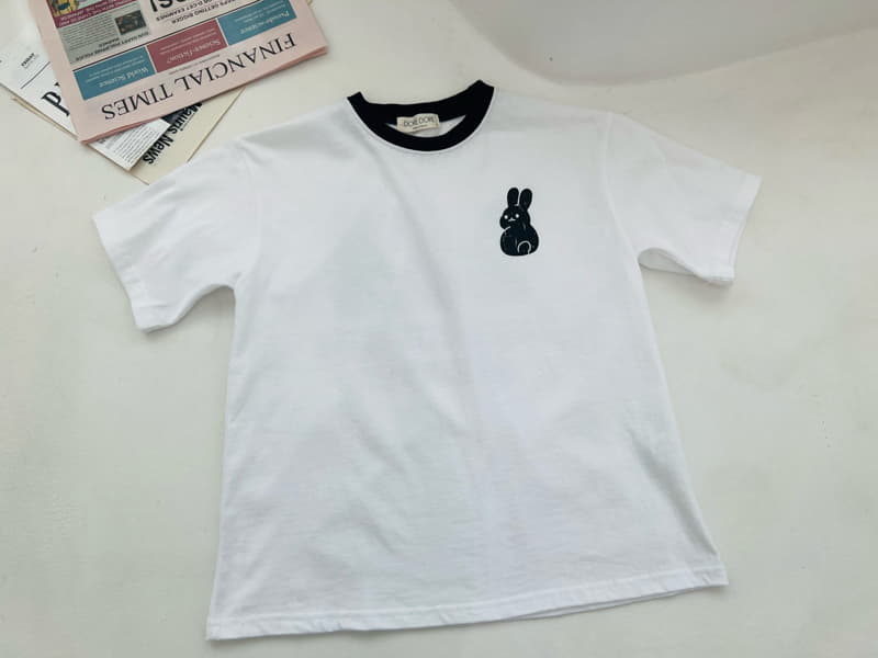 Dore Dore - Korean Children Fashion - #designkidswear - Three Rabbit Tee