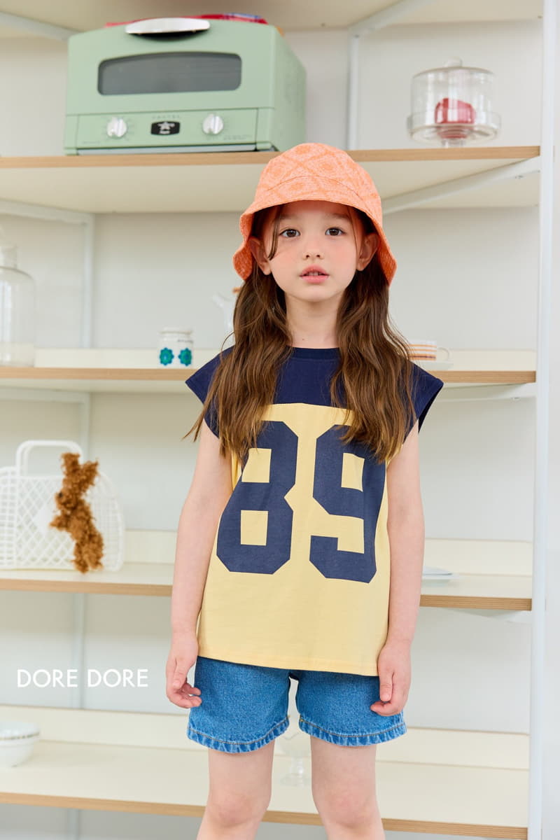 Dore Dore - Korean Children Fashion - #discoveringself - Slit Color Sleeveless - 12