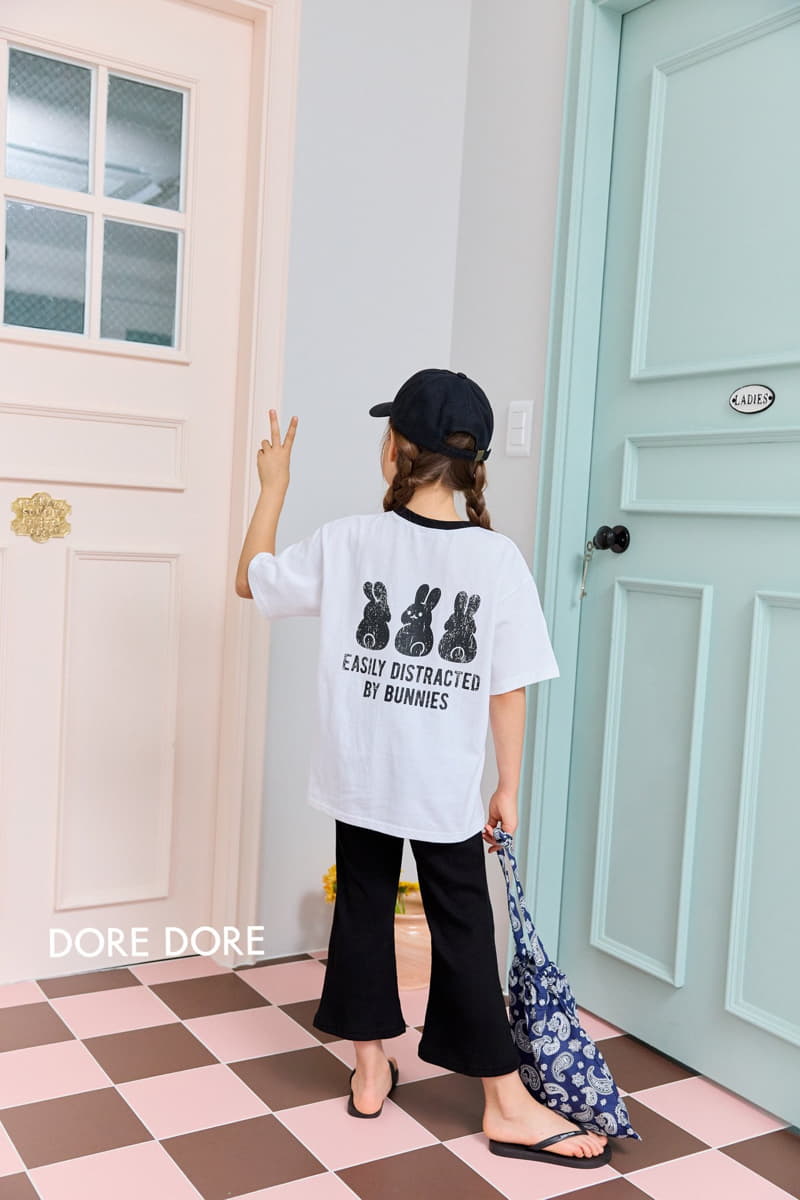 Dore Dore - Korean Children Fashion - #fashionkids - Three Rabbit Tee - 3