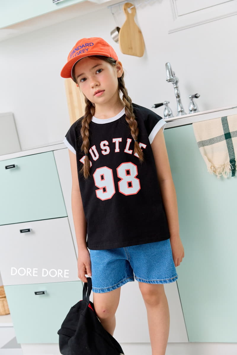 Dore Dore - Korean Children Fashion - #kidsshorts - Denim Shorts - 4