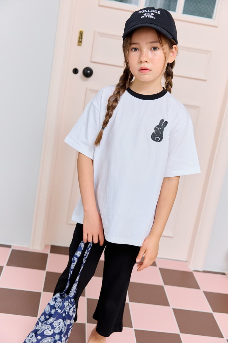 Dore Dore - Korean Children Fashion - #littlefashionista - Three Rabbit Tee - 8