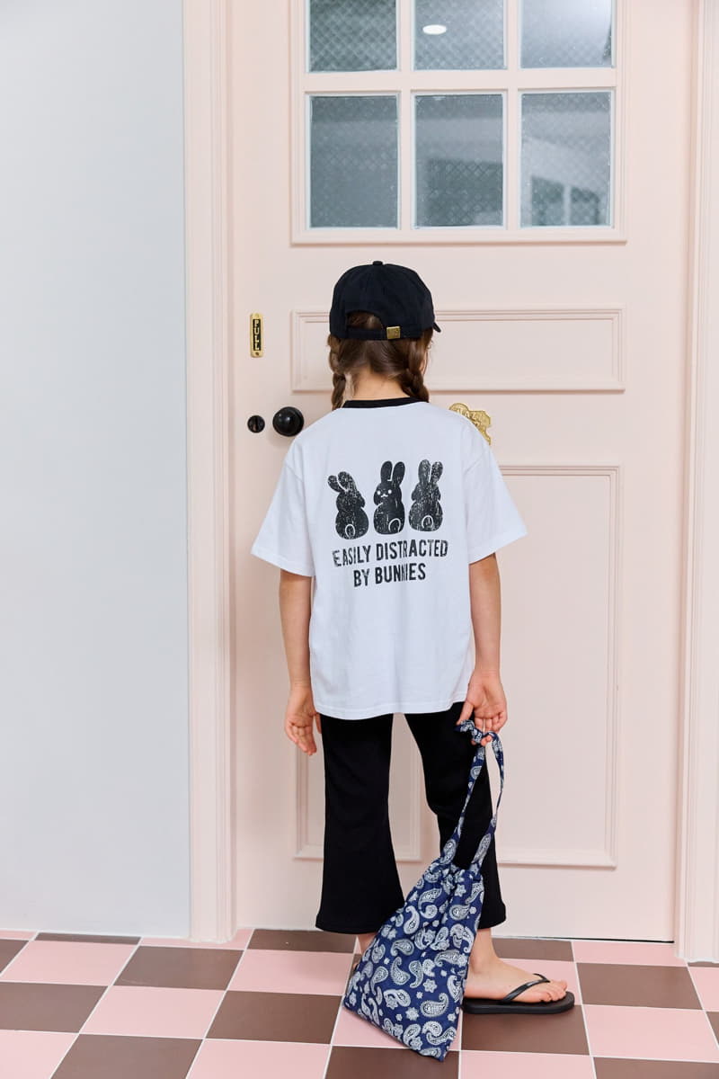 Dore Dore - Korean Children Fashion - #minifashionista - Three Rabbit Tee - 10