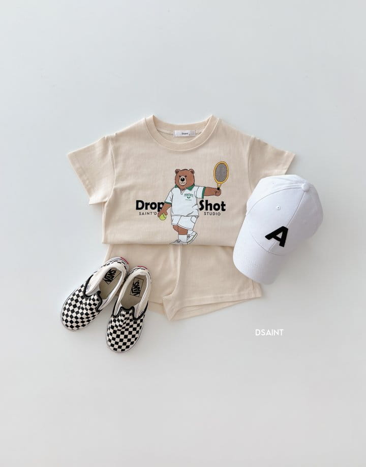 Dsaint - Korean Children Fashion - #Kfashion4kids - Drop Top Bottom Set - 11